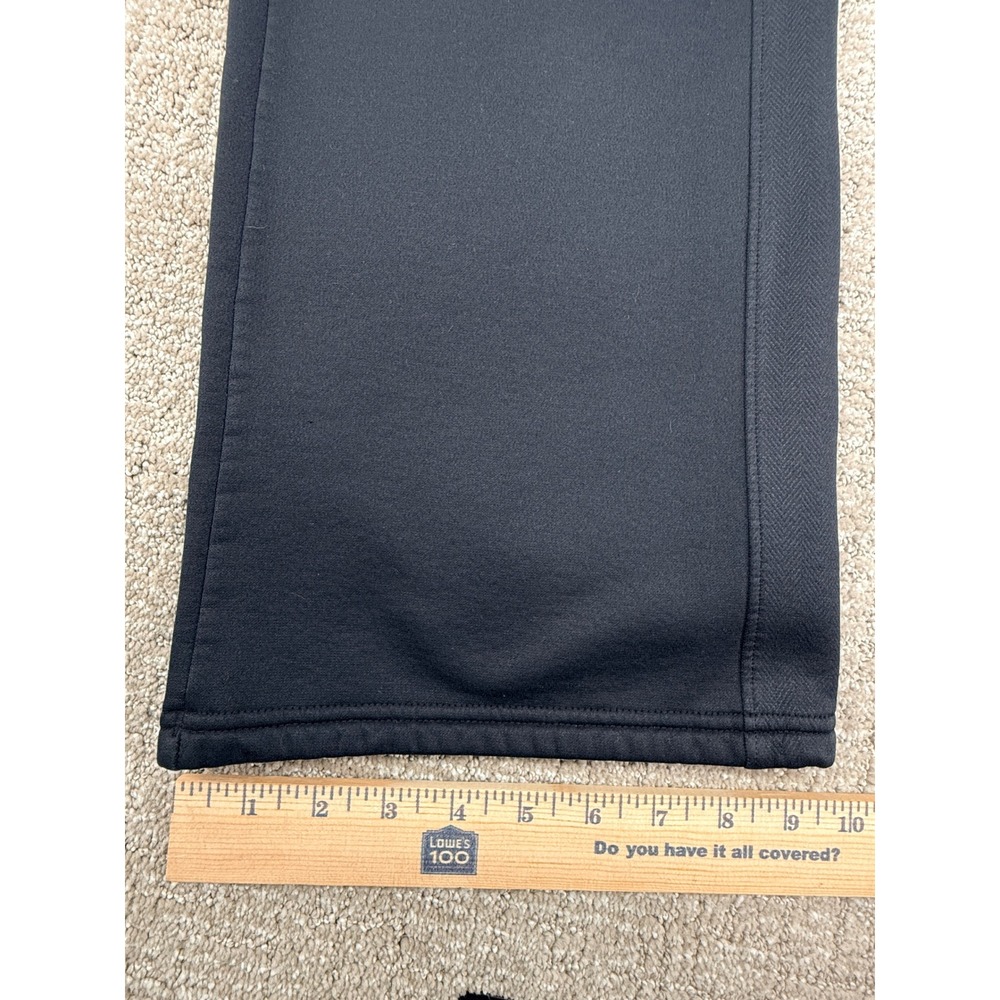 Under Armour Sweatpants Womens Med Black Storm Loose Fit Fleece Wide Leg Active - Picture 10 of 12